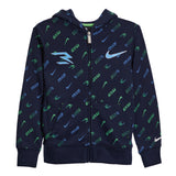 Printed Zip Hoodie - Denny's