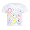 9 Multi Smiley Splatter Crop Tee - Denny's
