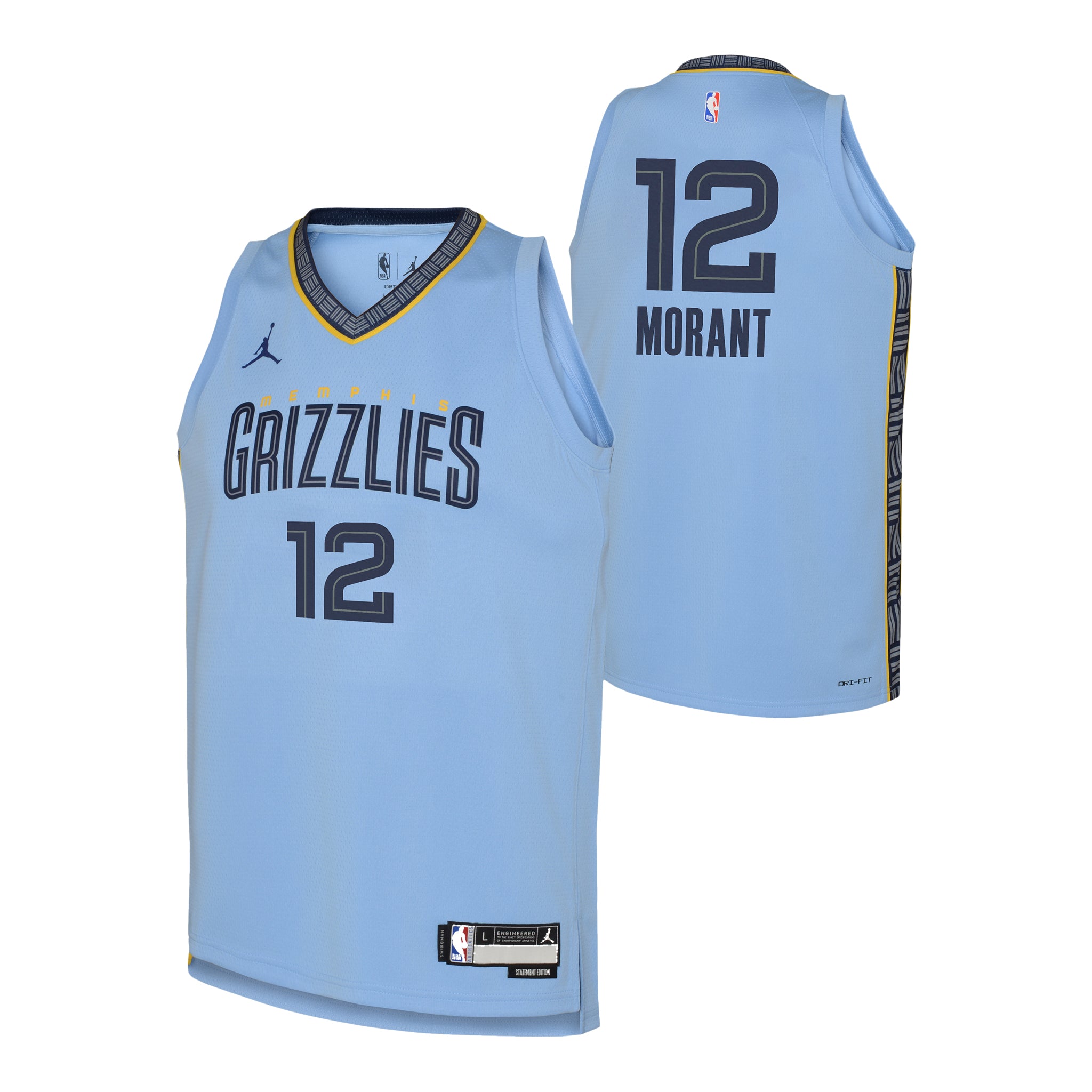 Morant Grizzlies Staterment Jersey - Denny's