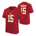 Mahomes Chiefs Name & Number Tee - Denny's