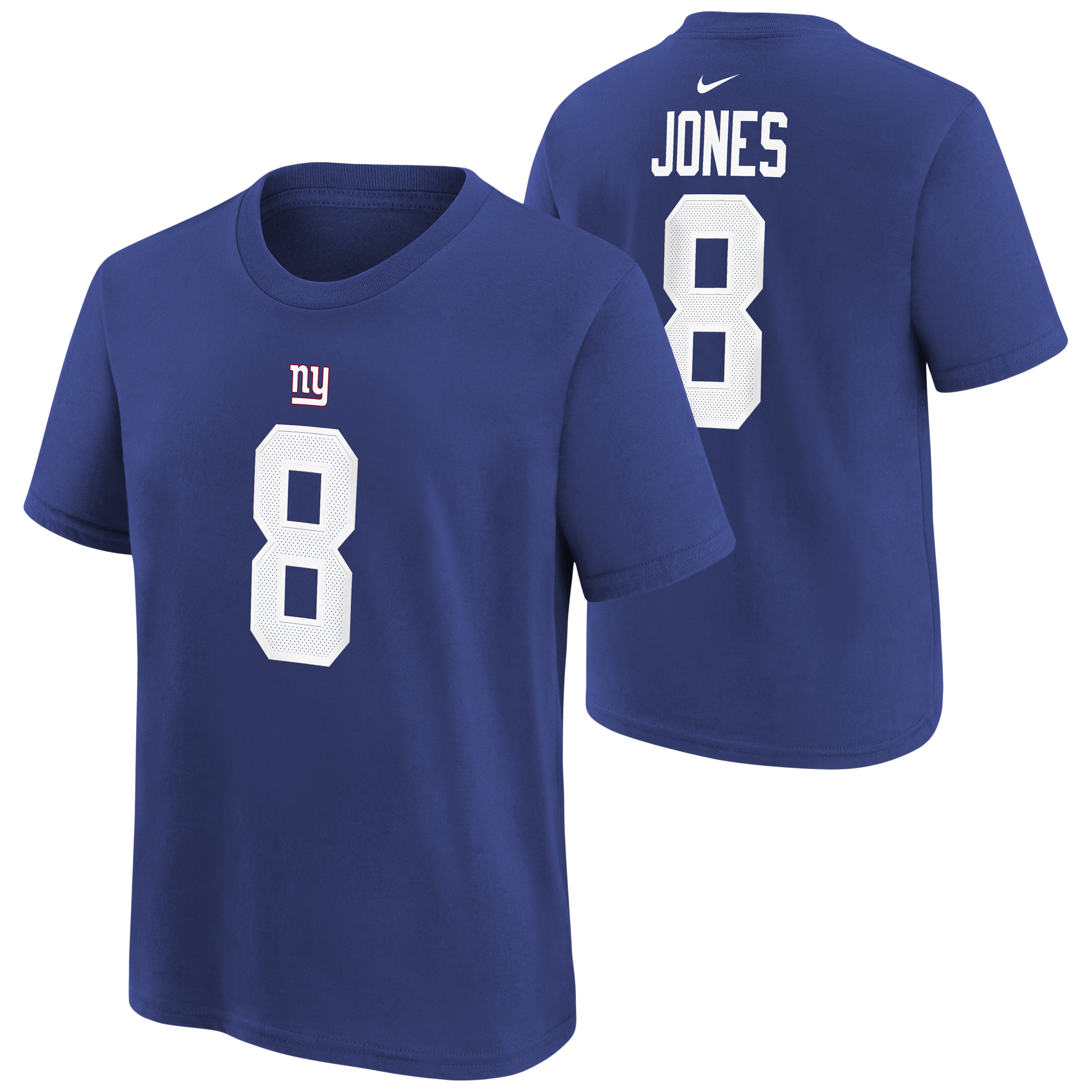Jones Giants Name & Number Tee - Denny's