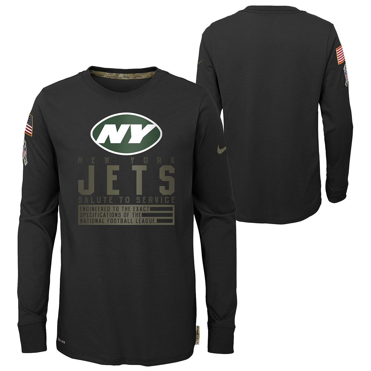 Jets STS Long Sleeve Tee - Denny's