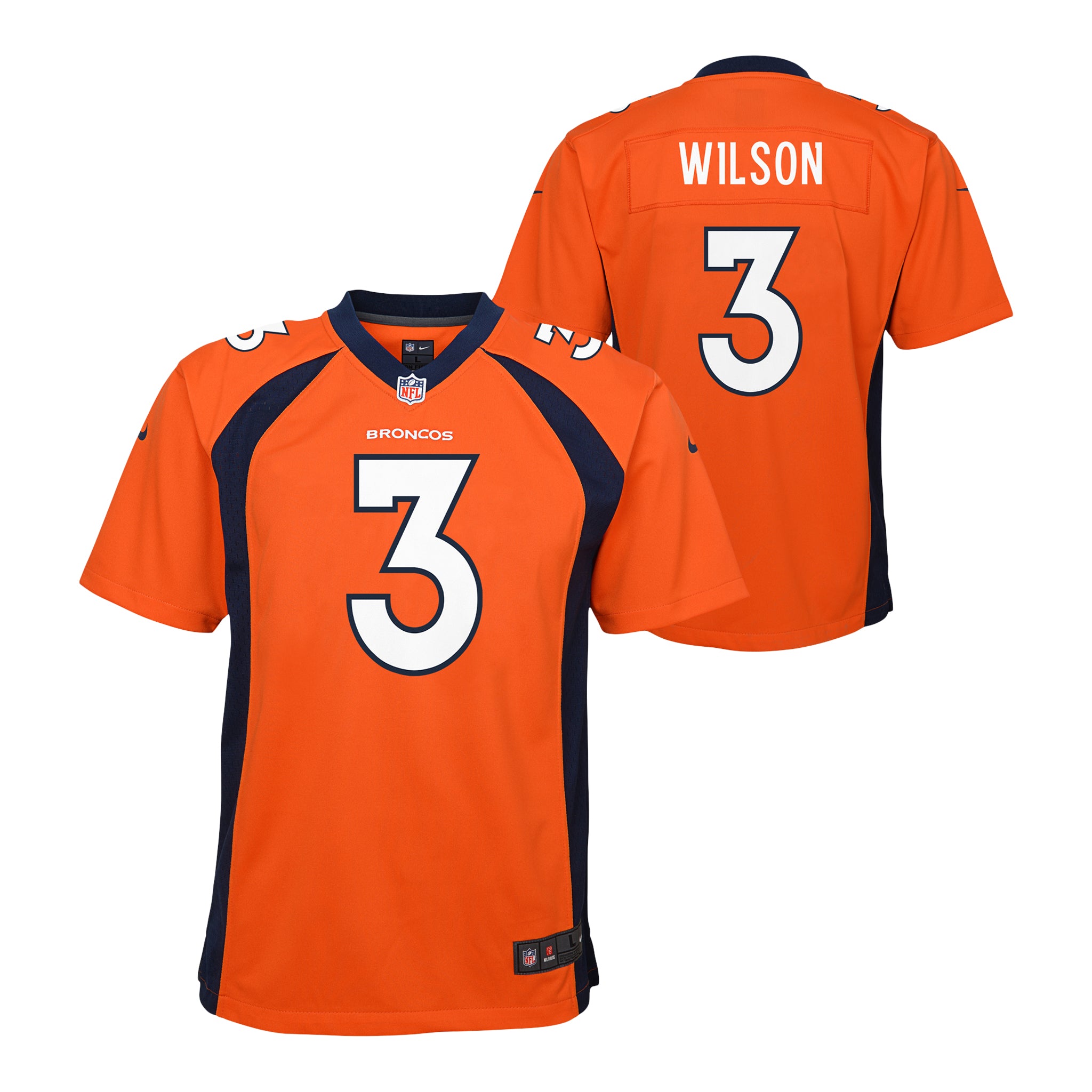 Wilson Broncos Game Jersey - Denny's