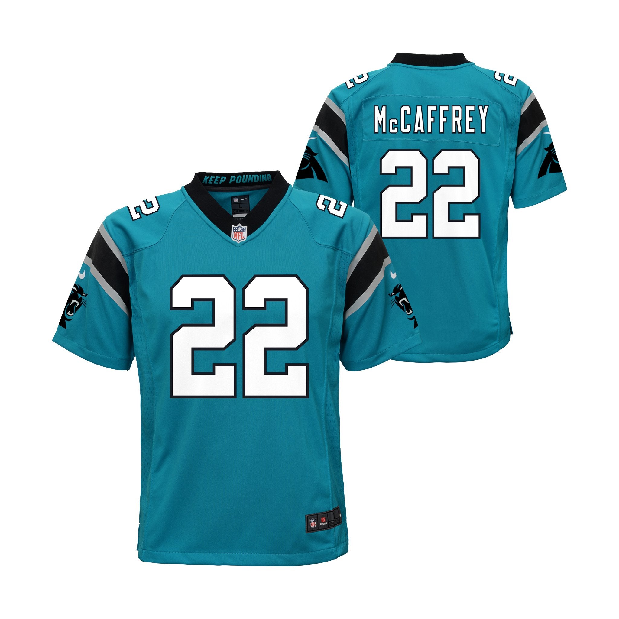 McCaffrey Panthers Alternate Jersey - Denny's