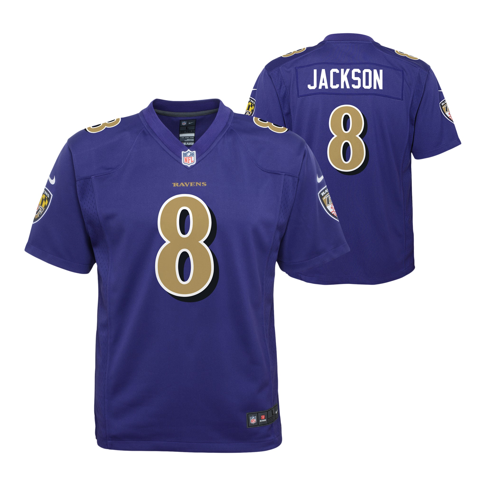 Jackson Ravens Color Rush Jersey - Denny's