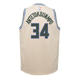 City Edition Giannis Antetokounmpo Milwaukee Bucks Jersey - Denny's