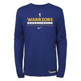 Warriors Long Sleeve Practice Tee - Denny's