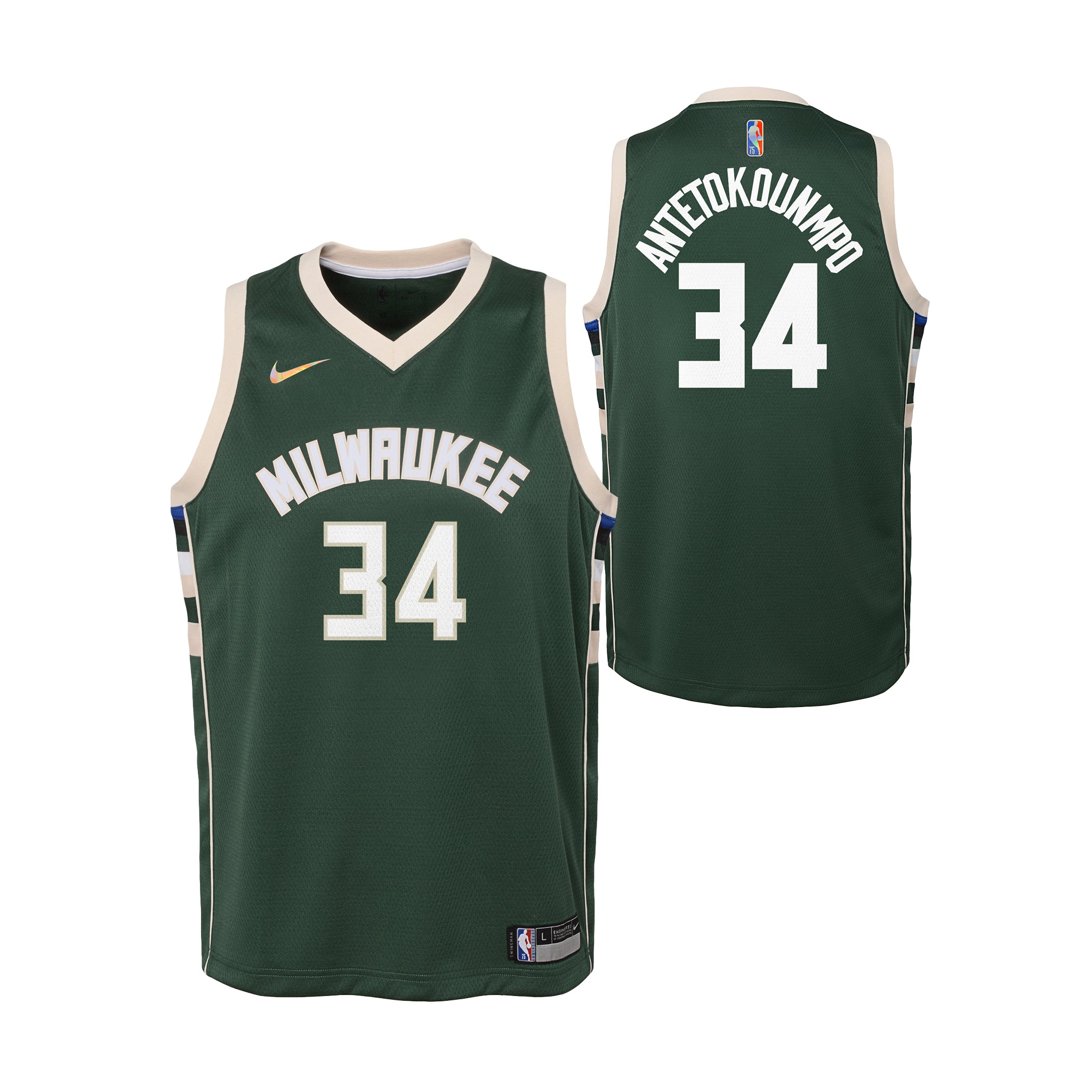Antetokounmpo Bucks Diamond Icon Jersey - Denny's