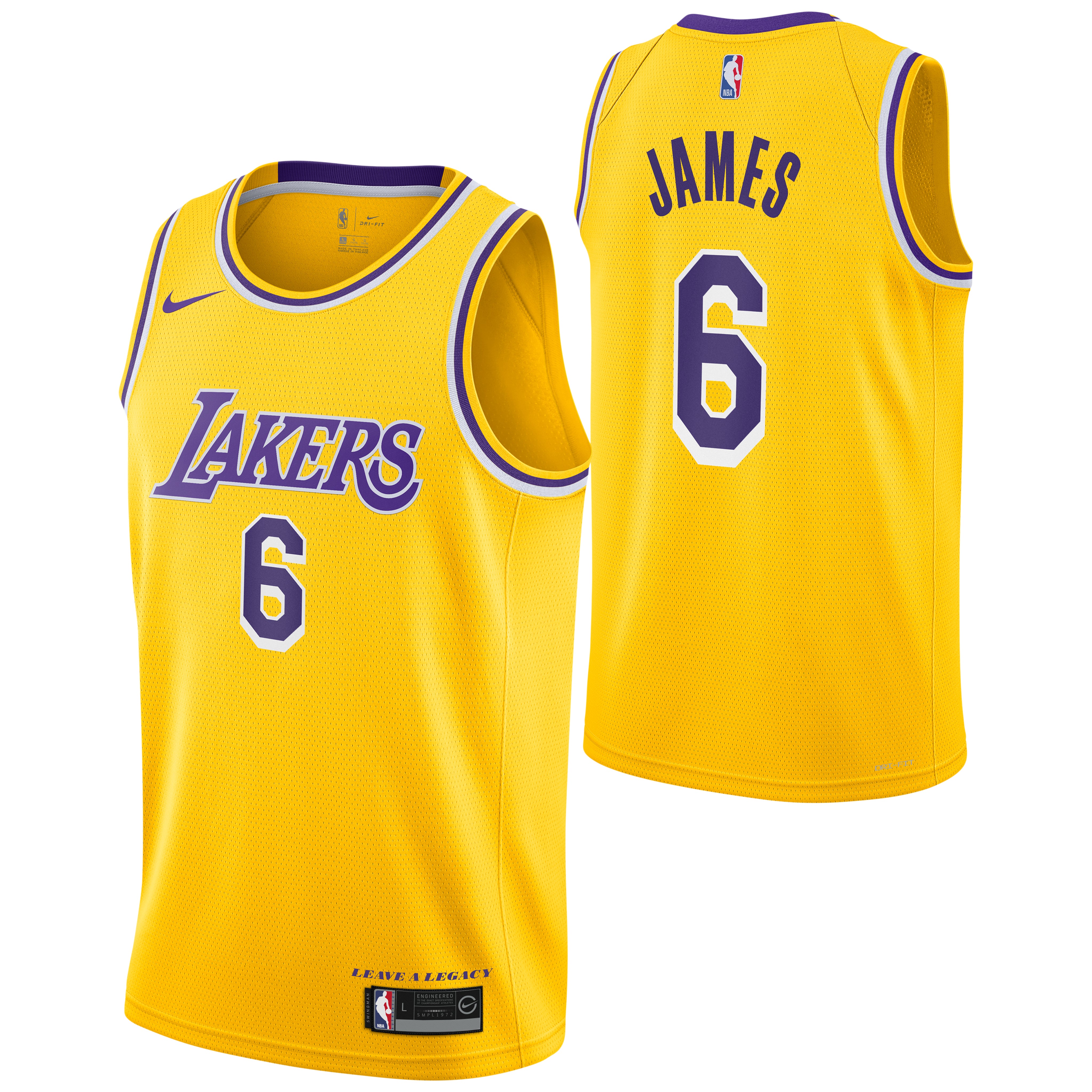 James Lakers Jersey - Denny's