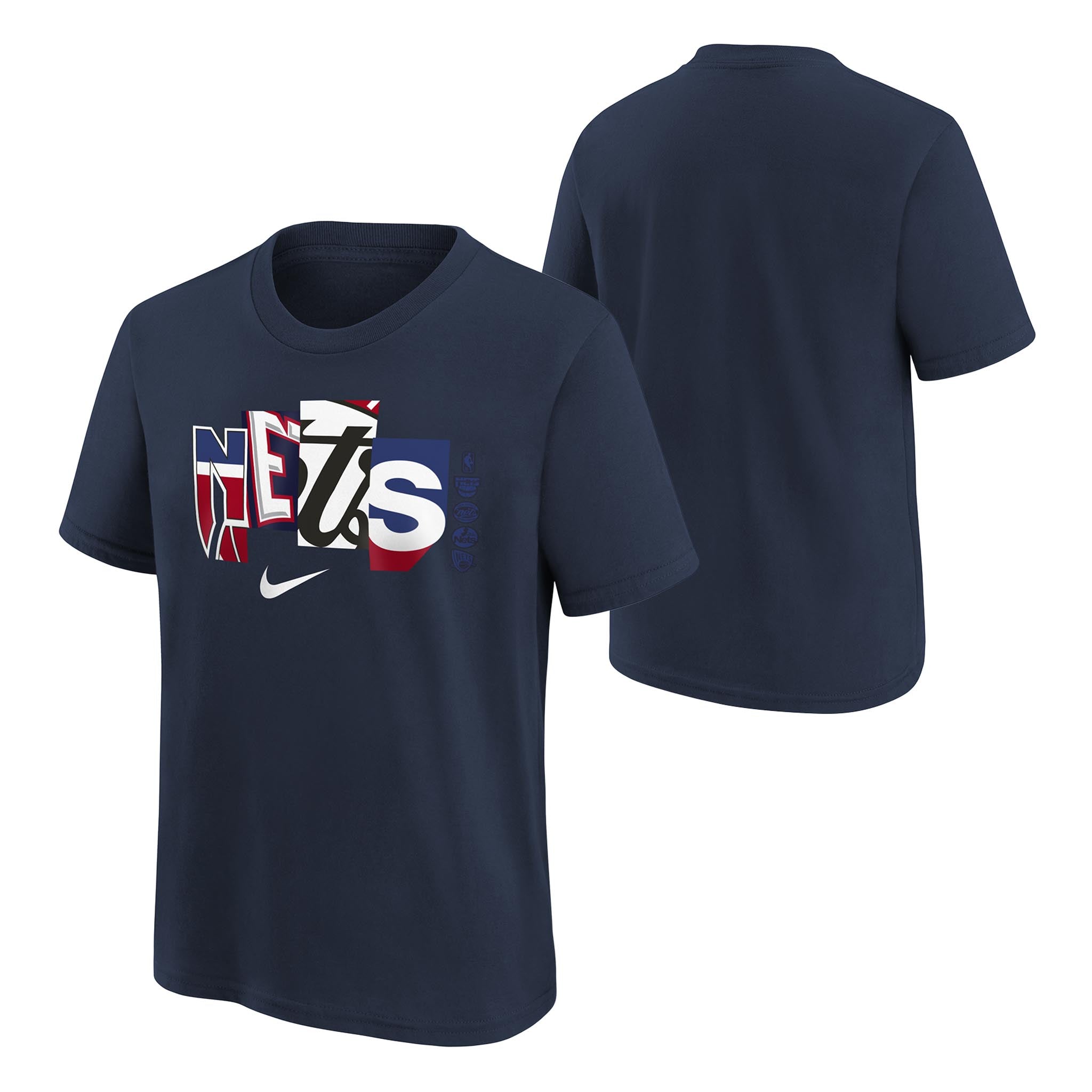 Nets Mix Tape Essential Tee - Denny's