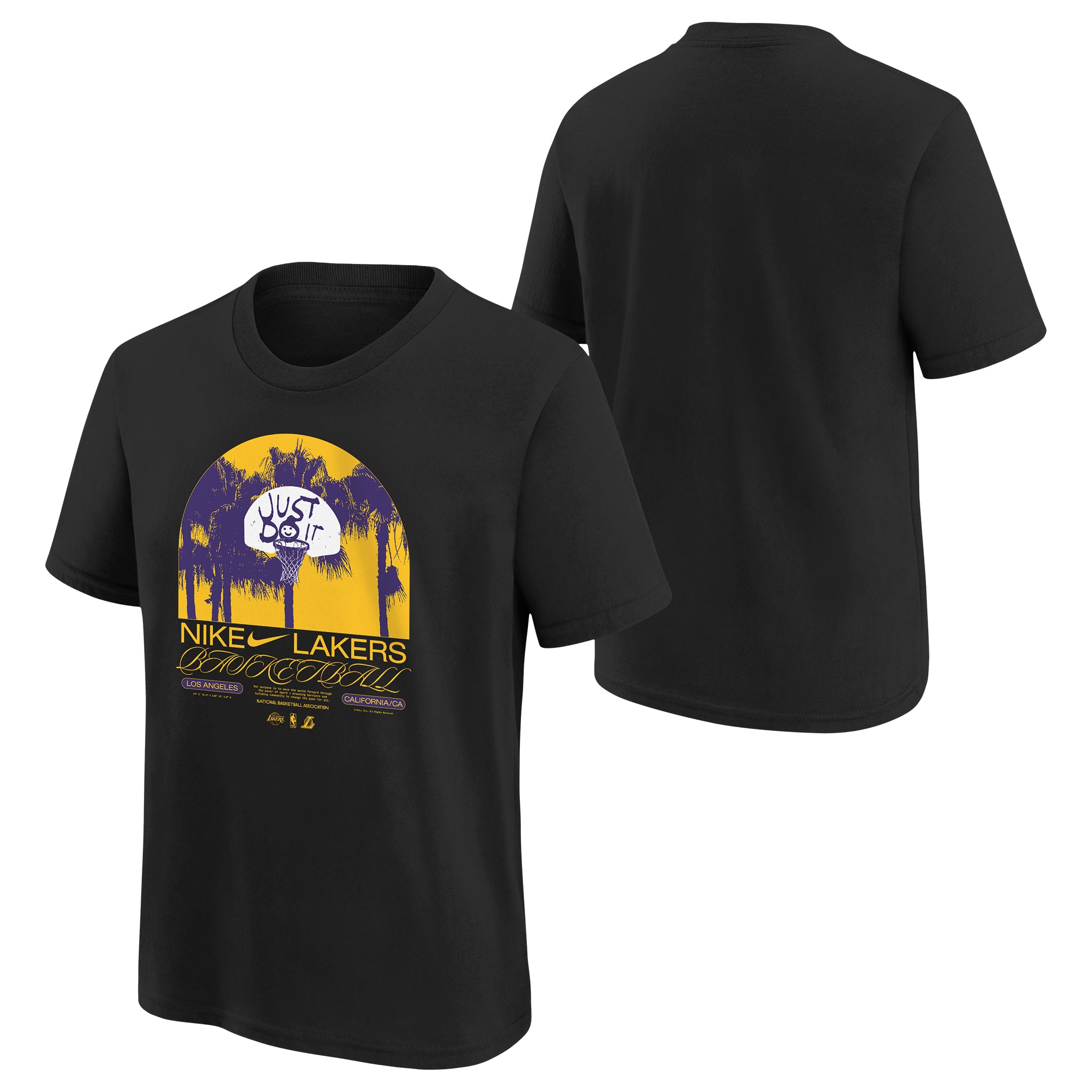 Lakers Courtside Max 90 Tee - Denny's