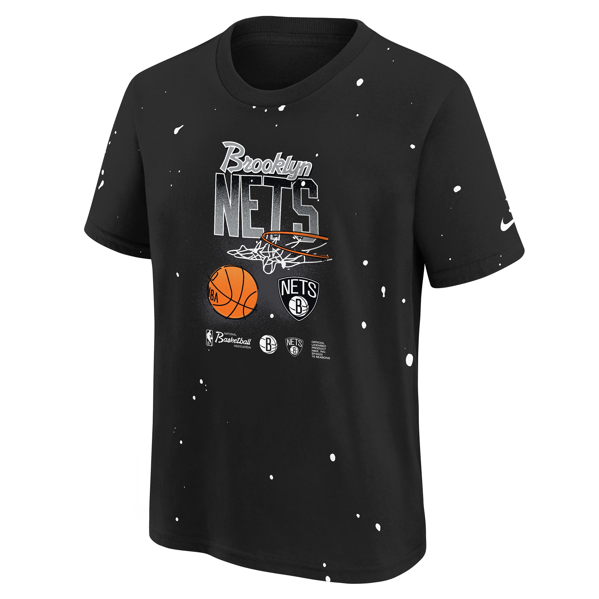Nets Splatter Tee - Denny's