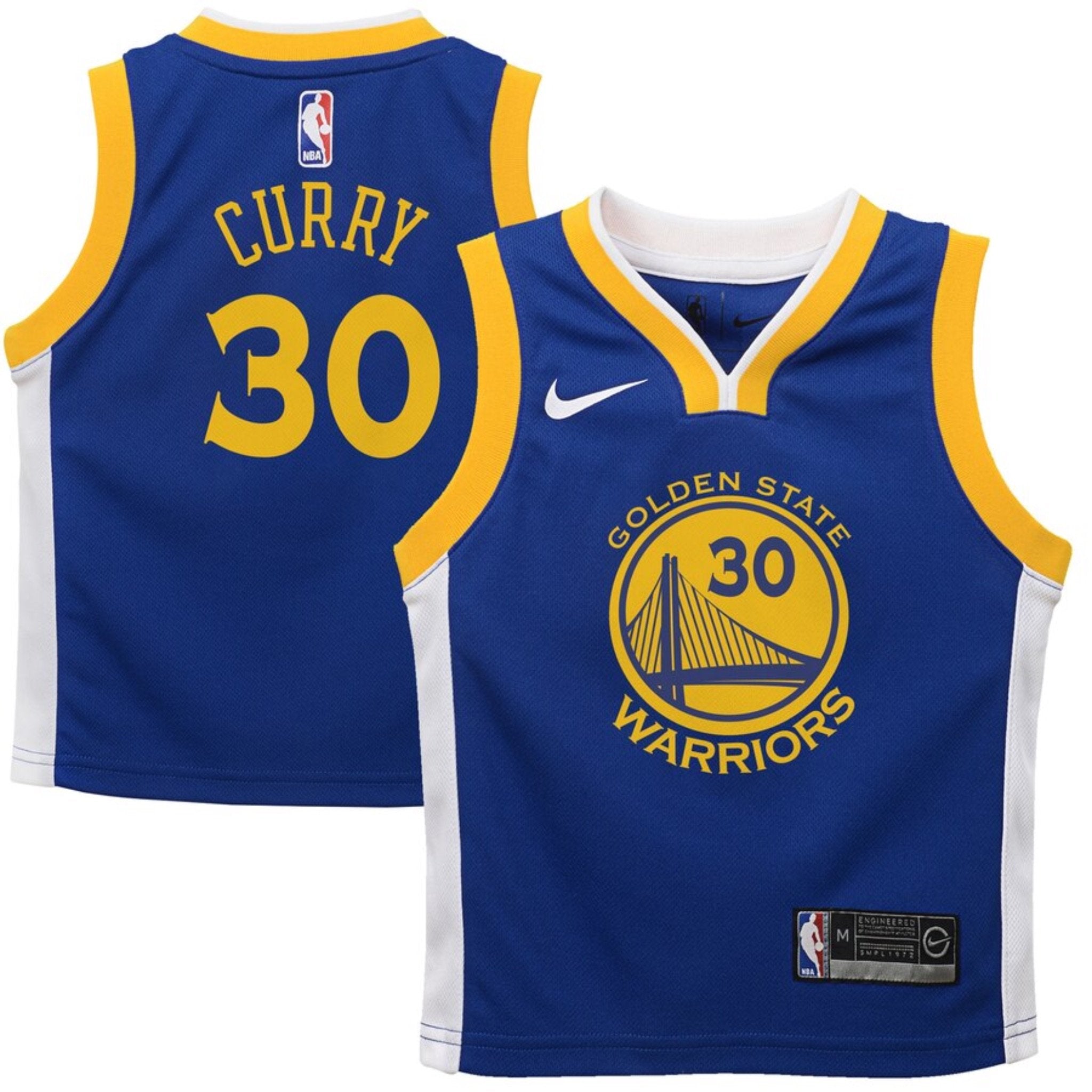 Steph Curry/Warriors Replica Icon Jersey - Denny's