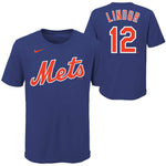 Lindor Mets Name & Number Tee - Denny's