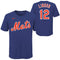 Lindor Mets Name & Number Tee - Denny's