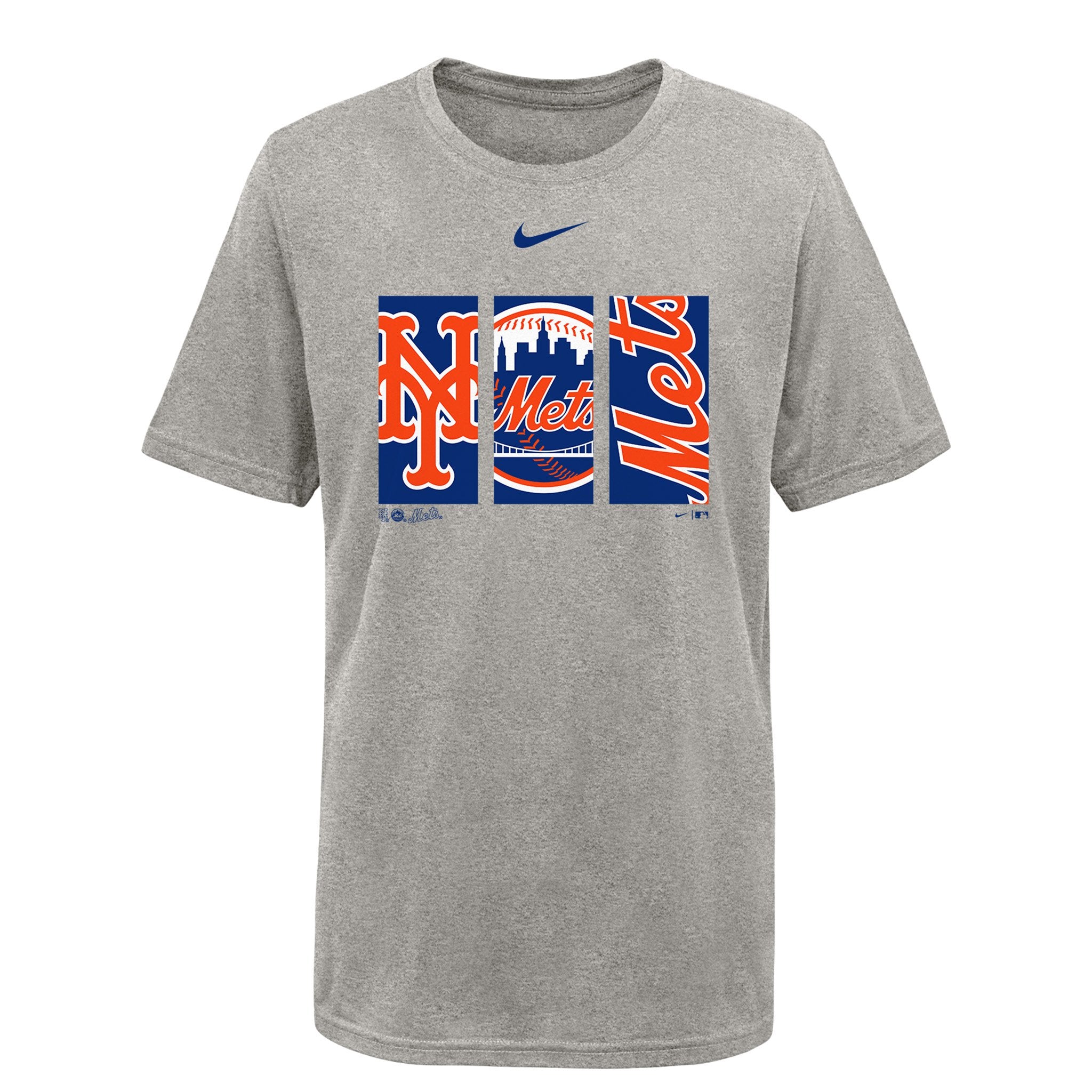 Mets 3peat Team Logo Tee - Denny's