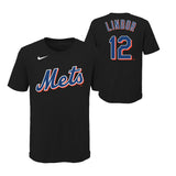 Mets Lindor Name & Number Tee - Denny's