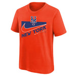 Mets Pop Swoosh Town Tee - Denny's