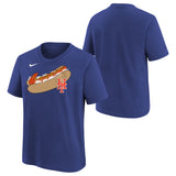 Mets Swoosh Local Dog Tee - Denny's