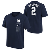 Jeter Captain Name & Number Tee - Denny's