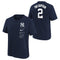 Jeter Captain Name & Number Tee - Denny's