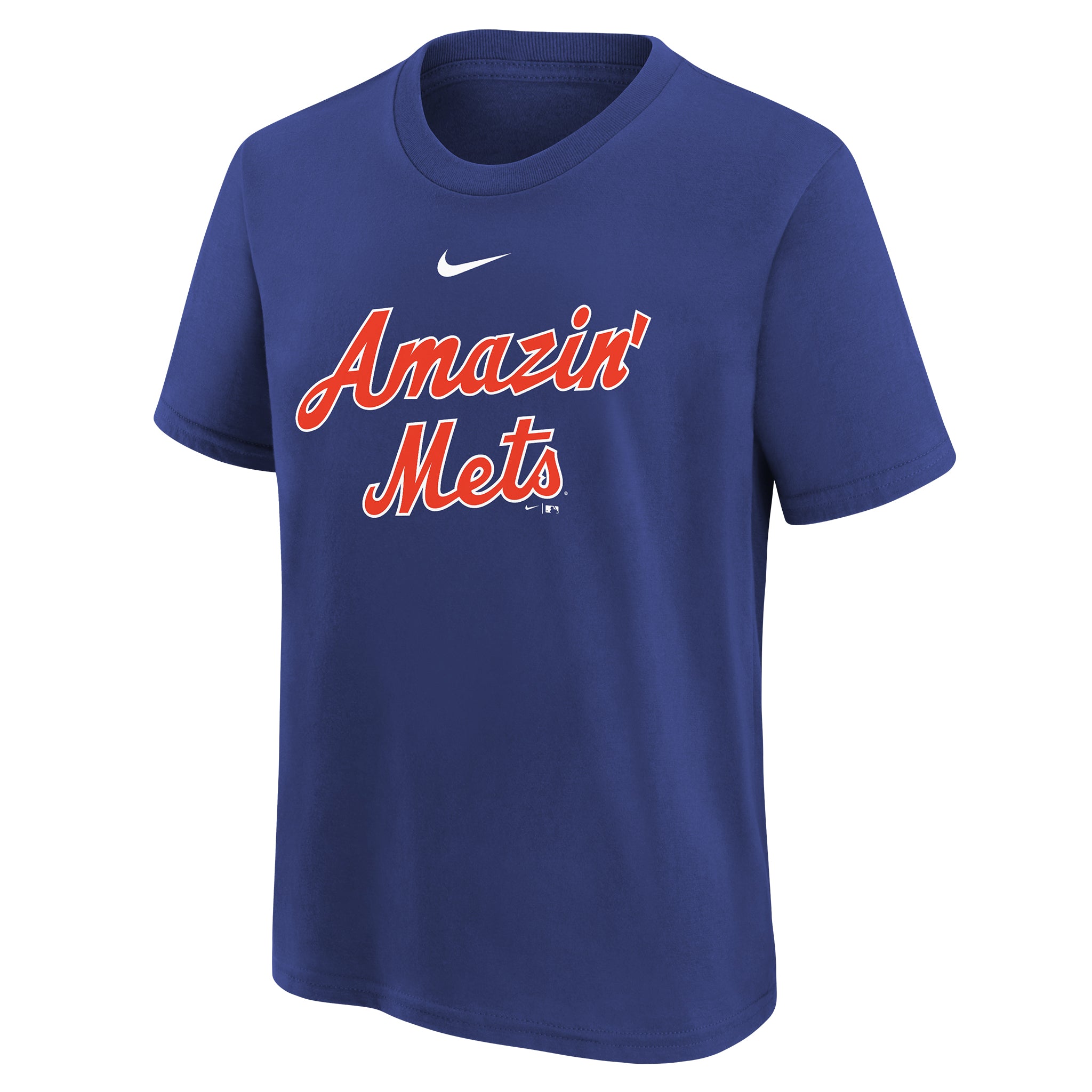 Mets Local Amazin Script Tee - Denny's