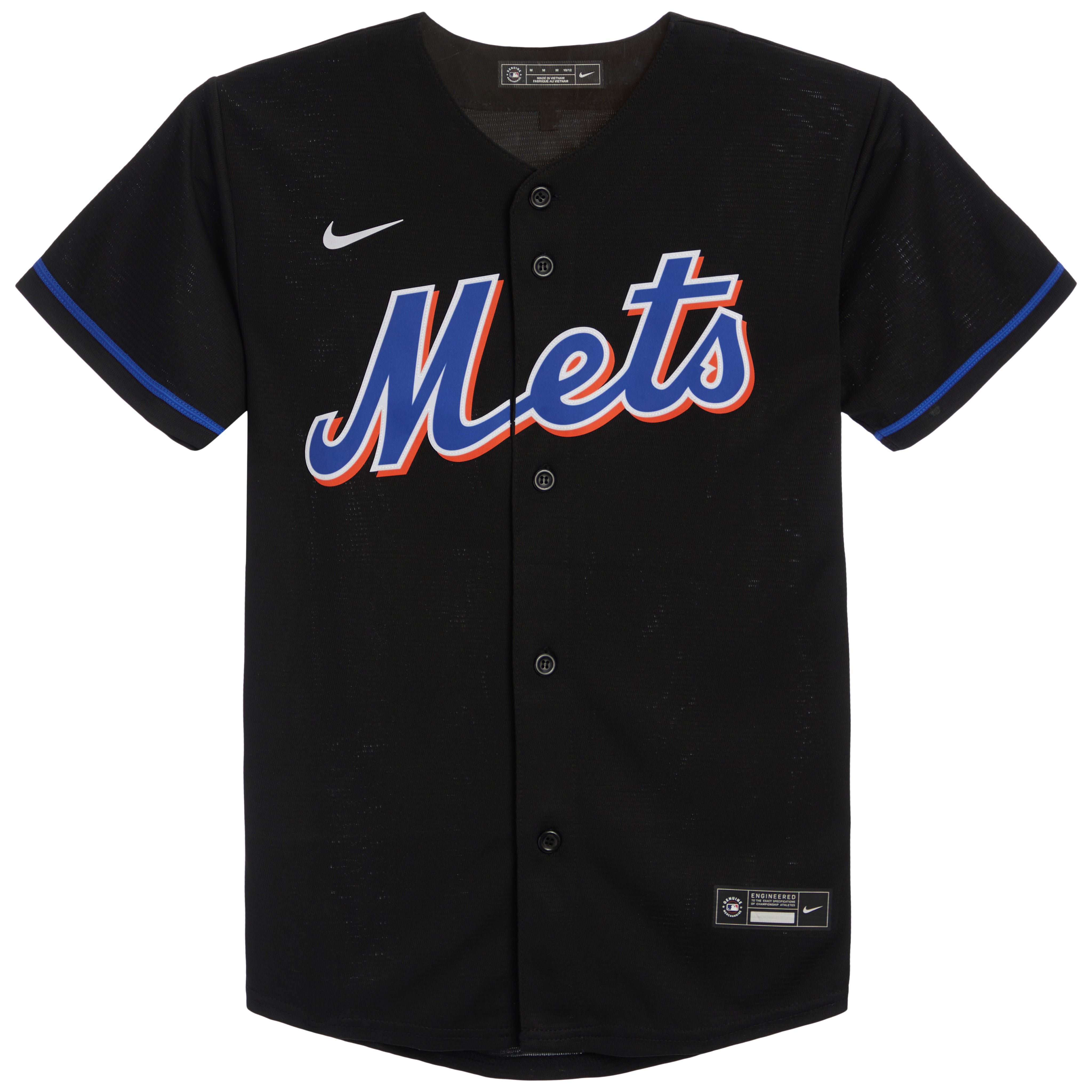 Alonso Mets Black Jersey - Denny's