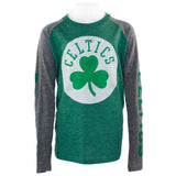 Celtics Fade Away Long Sleeve Raglan Tee - Denny's