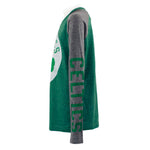 Celtics Fade Away Long Sleeve Raglan Tee - Denny's