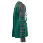 Celtics Fade Away Long Sleeve Raglan Tee - Denny's
