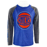 Knicks Fade Away Long Sleeve Raglan Tee - Denny's