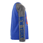 Knicks Fade Away Long Sleeve Raglan Tee - Denny's