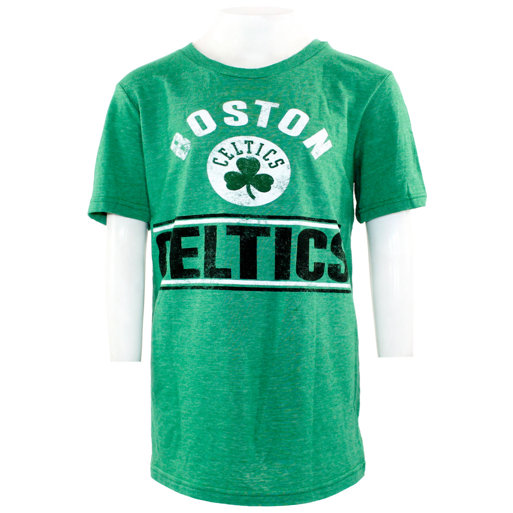 Celtics Double Bar Triblend Tee - Denny's