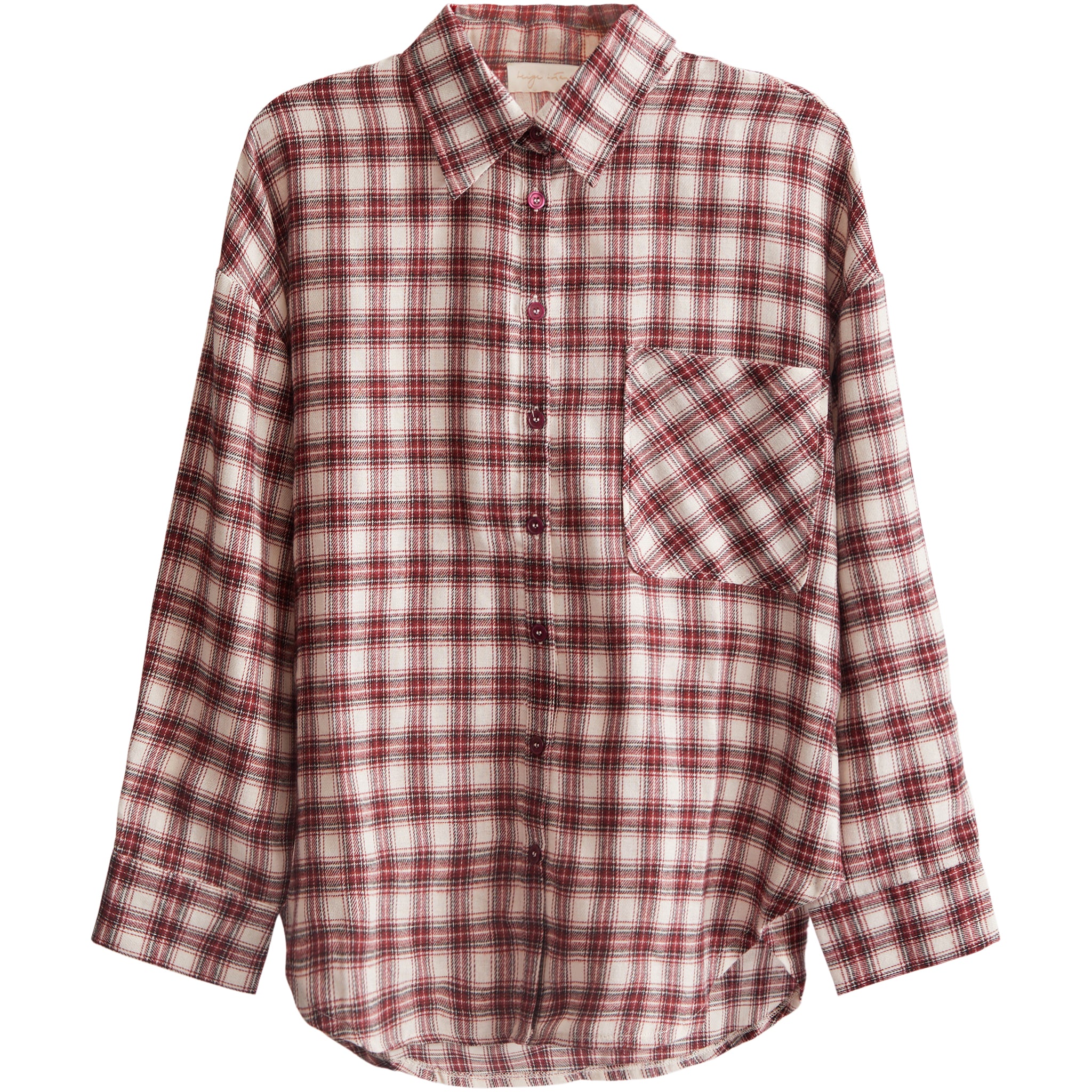 Plaid Flannel Shirt - Denny's