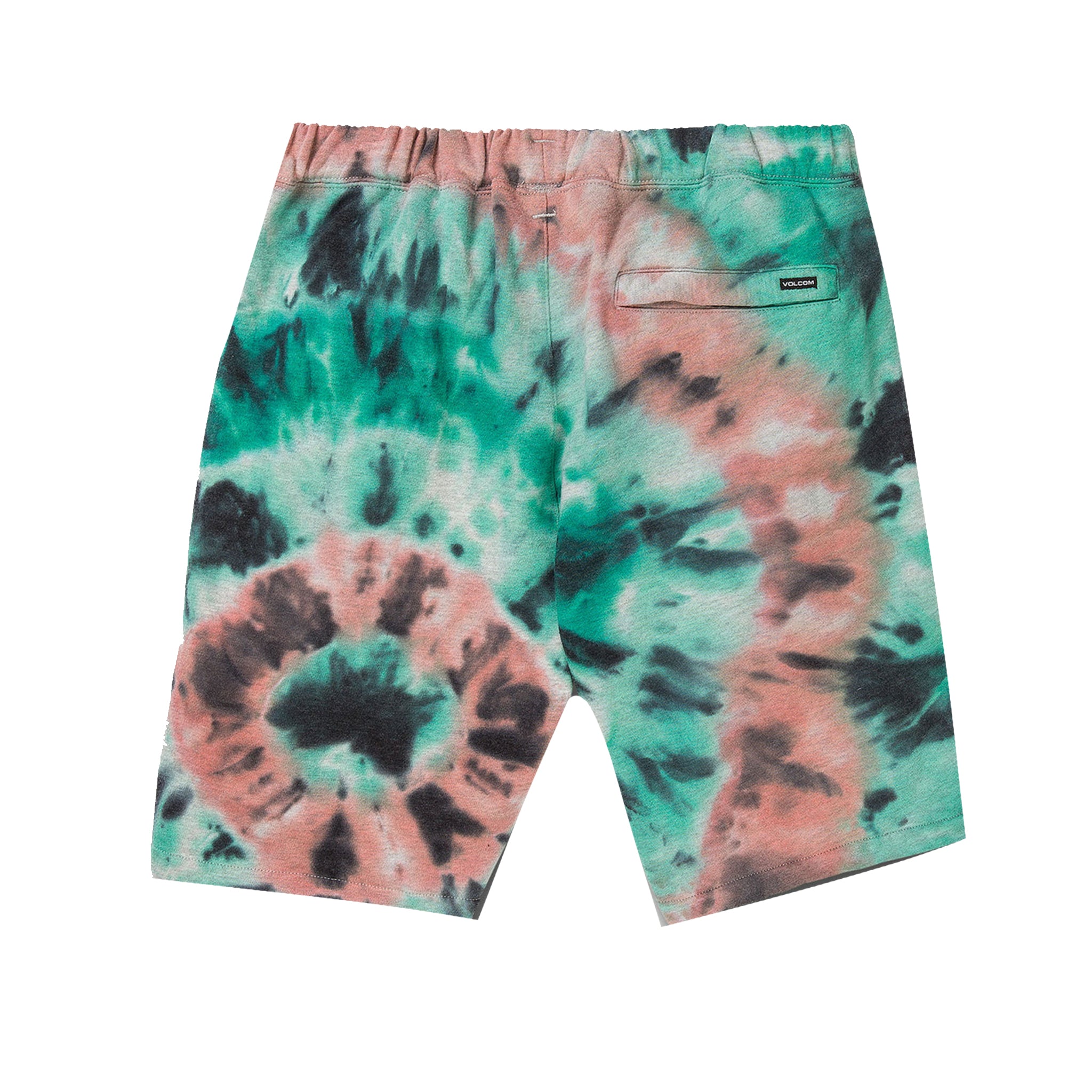 Iconic Stone Tie Dye Fleece Short - Denny's