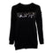 Fleece Sweatshirt with Neck Cut - Denny's