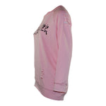 Fleece Sweatshirt with Neck Cut - Denny's