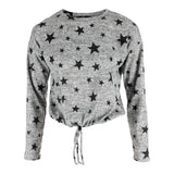 Tie Waist Hacci Star Crew - Denny's
