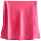 Satin Mini Skirt - Denny's