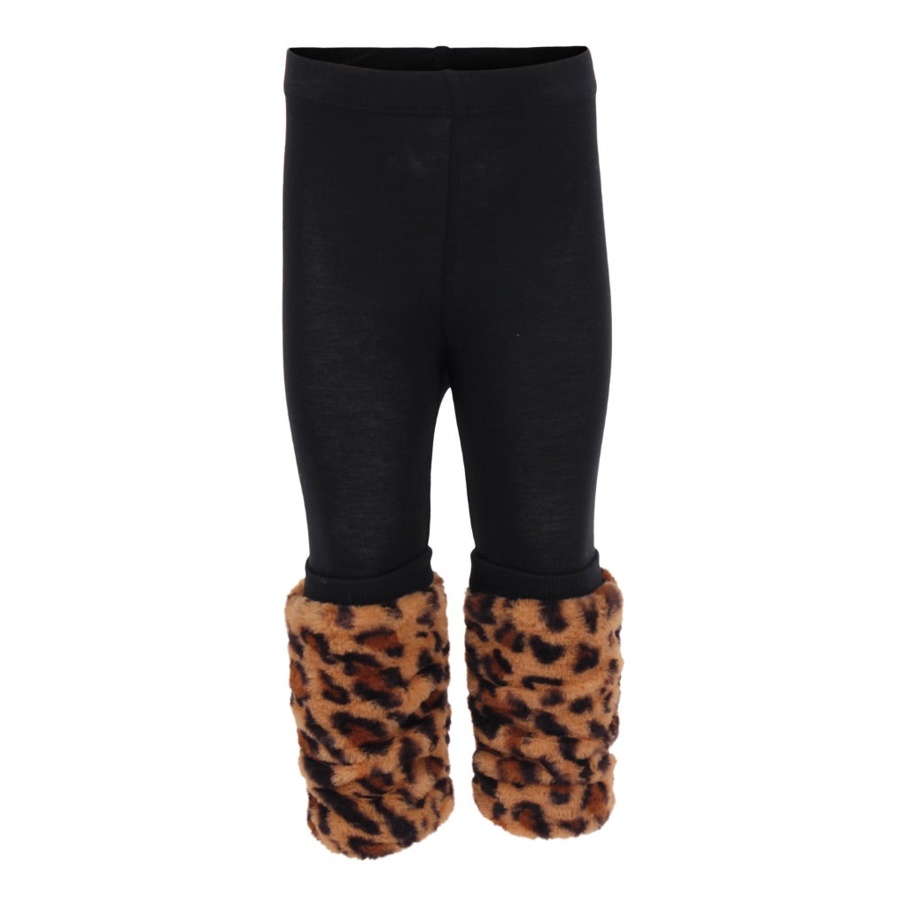 Legging with Leopard Fur Bottom - Denny's