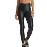 Black Crocodile High Rise Legging - Denny's