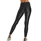 Black Crocodile High Rise Legging - Denny's