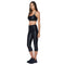 High Rise Lustrous Solid Capri - Denny's