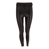Emblem High Rise Side Stripe Crop Legging - Denny's