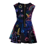Dress with Unicorn and Rainbow Stones - Denny's