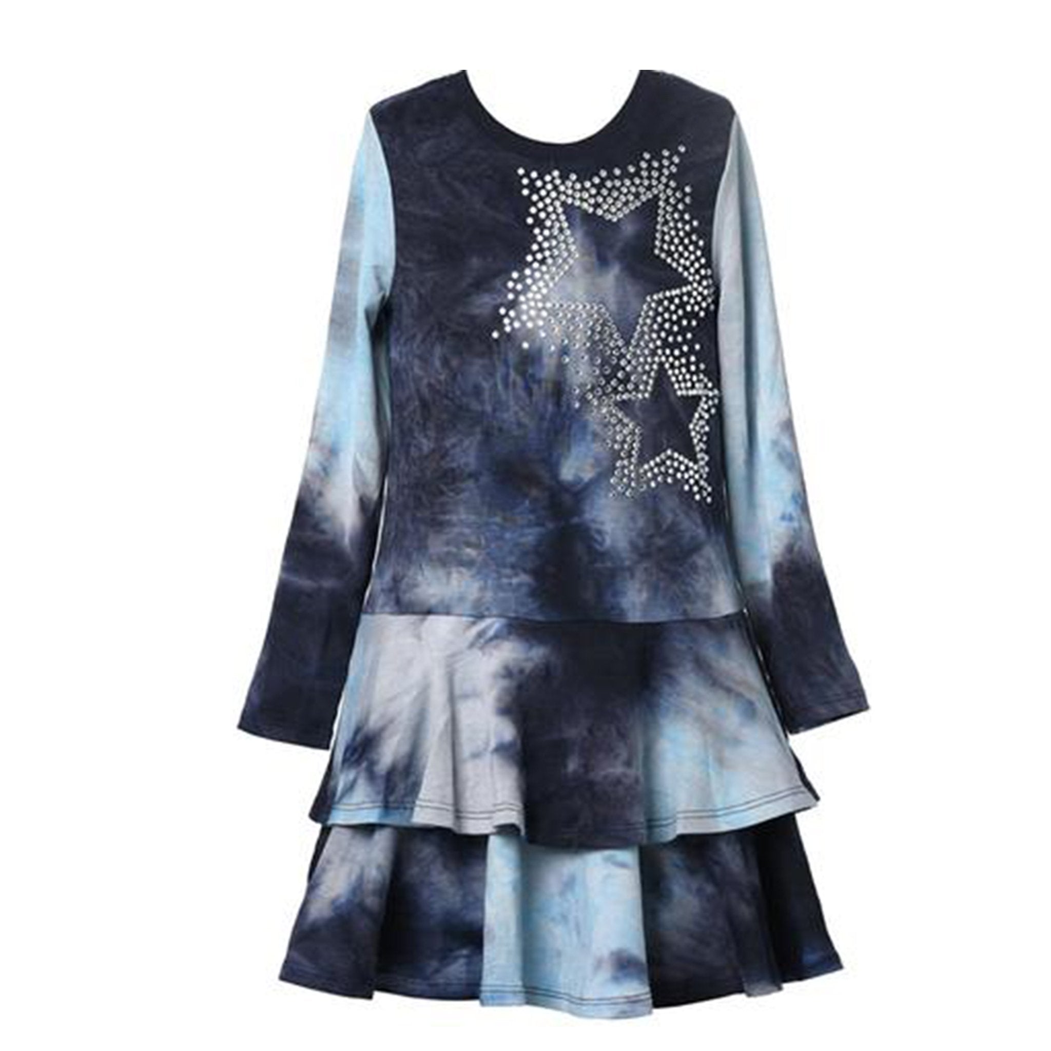 Rhinestone Star Tie Dye Dress - Denny's