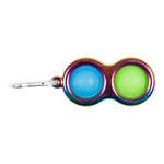Rainbow Chrome 2 Button Push - Denny's