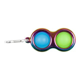 Rainbow Chrome 2 Button Push - Denny's
