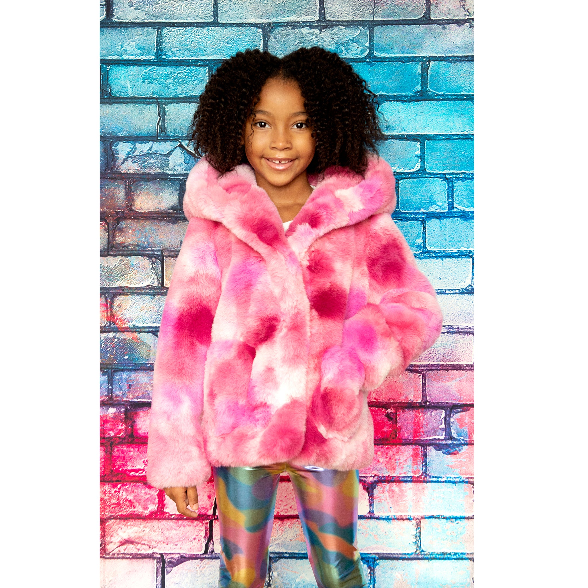 Cleo Faux Fur Coat - Denny's