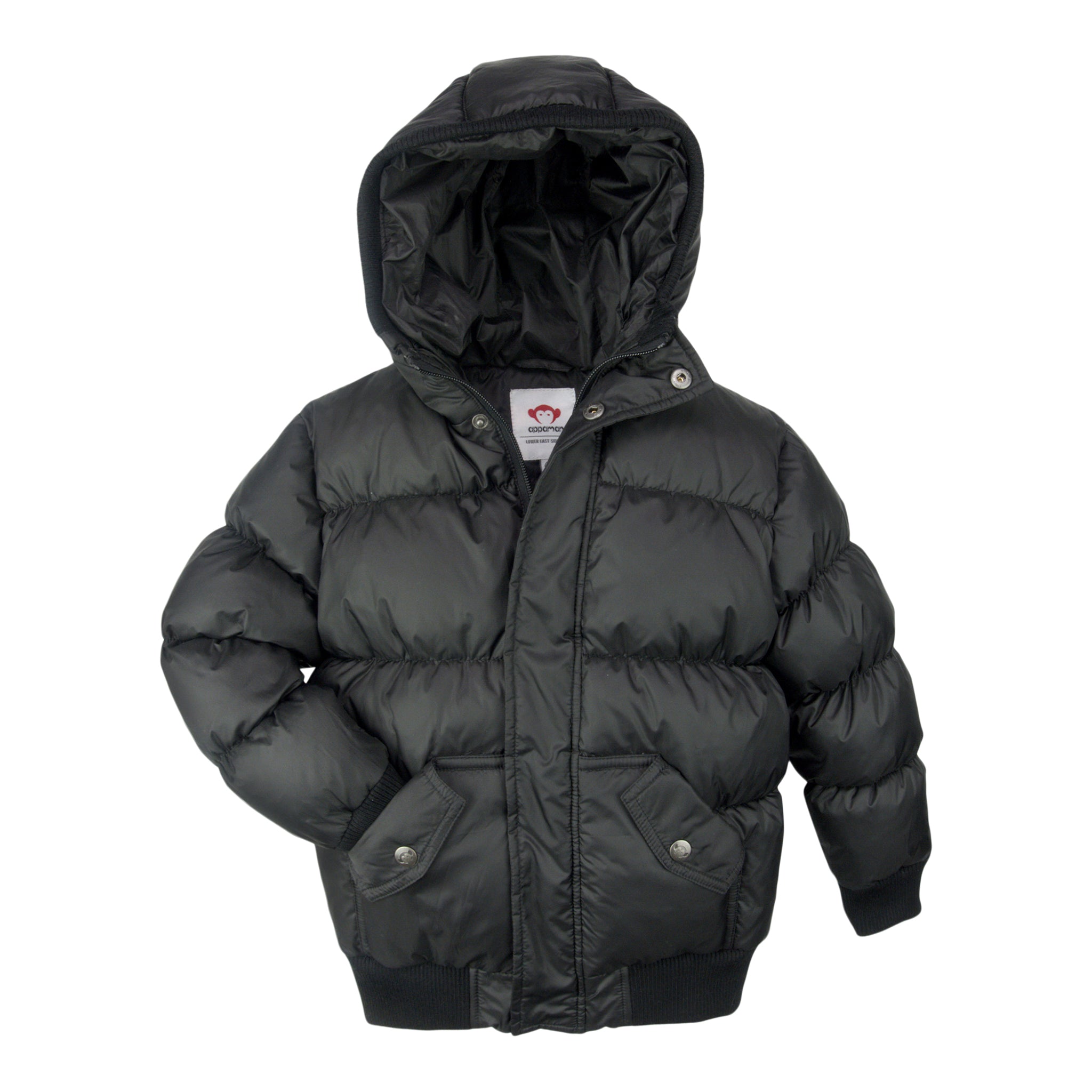 Solid Puffy Coat - Denny's